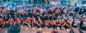 吉安客家文化藝術節開鑼　老廟埕響起青春樂聲 游淑貞：系列活動將重現50年代廟埕風華